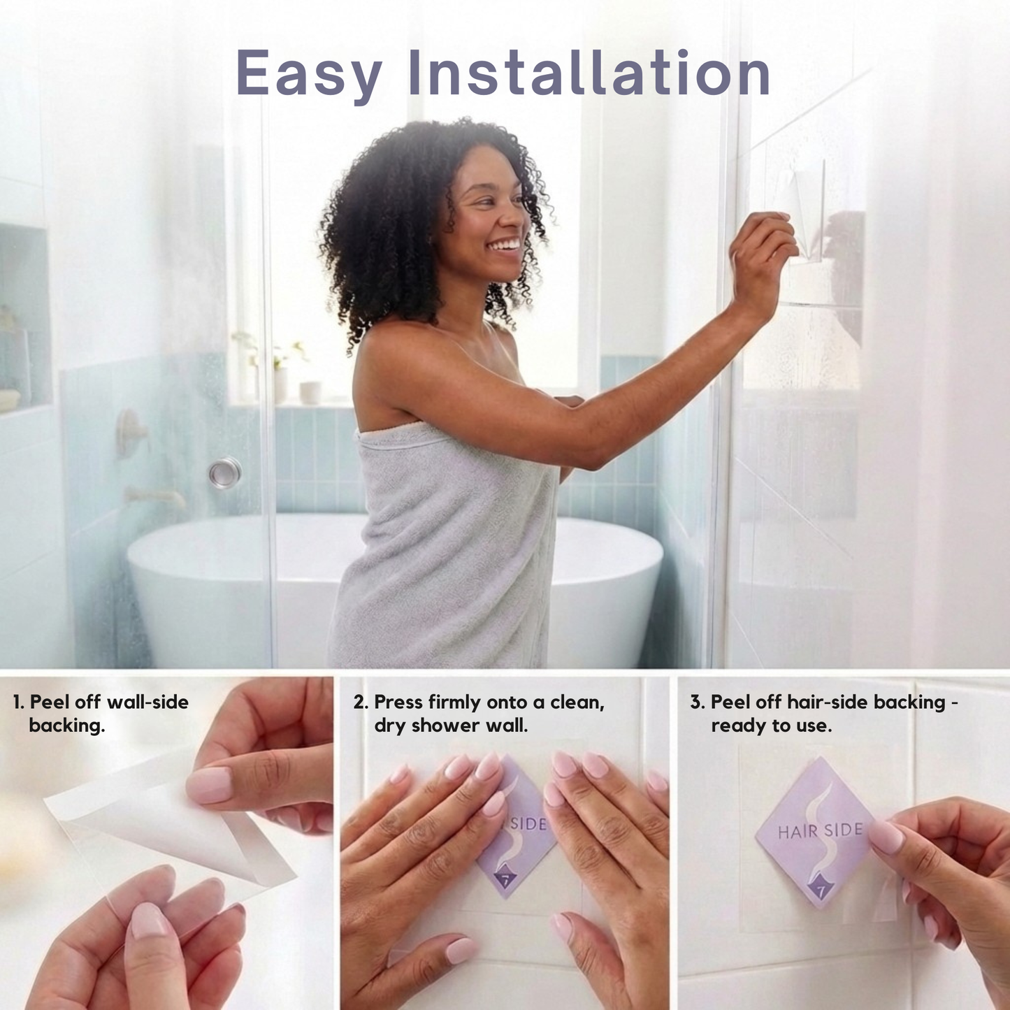 HairStixies Shower Hair Catcher